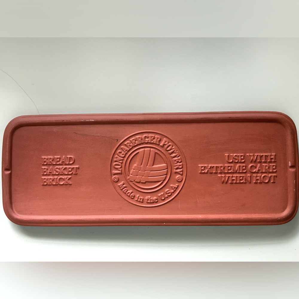 Longaberger Bread Basket Brick. Perfect for your holiday meals 🦃 🎄